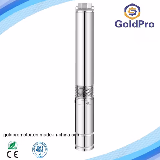 4 Inch Strong Anti-Sand High Pressure Stainless Steel Borehole Deep Well Pump
