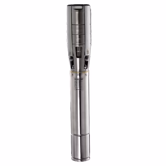 4 Inch Stainless Steel High Efficiency Copper Wire Deep Well Pump for Borehole Agriculture Irrigation Solar Electric Submersible Farm Pressure Water Pump