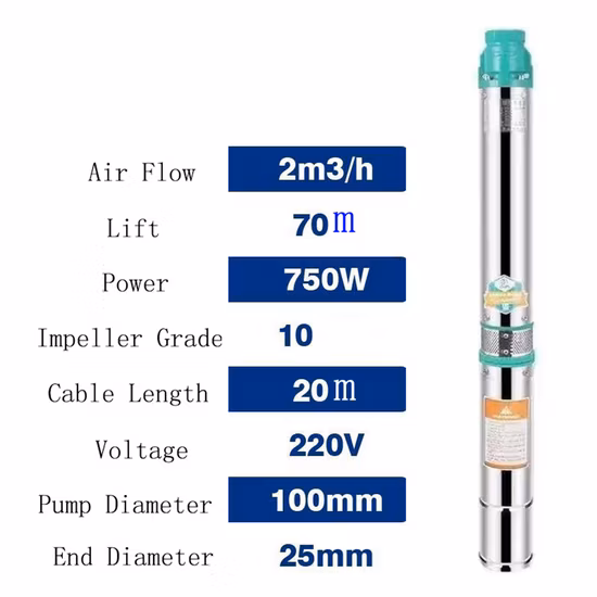 All Size Top Quality MPPT Controller DC Brushless Submersible Solar Water Pump