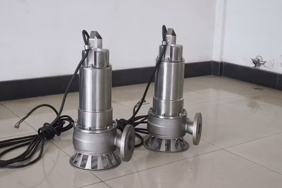 Wq Auto Coupling Centrifugal Waste Water Sewage Submersible Pump