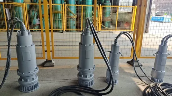 Submersible Wq Series Sewage Electric Water Pump